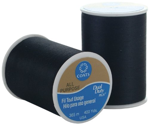 Coats & Clark All Purpose Thread 400 Yards White (One Spool of