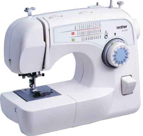 Brother XL-3750 Convertible 35-Stitch Free-Arm Sewing Machine with Qui