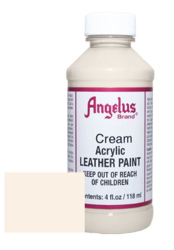 Angelus Acrylic Leather Paint 1 oz Cream